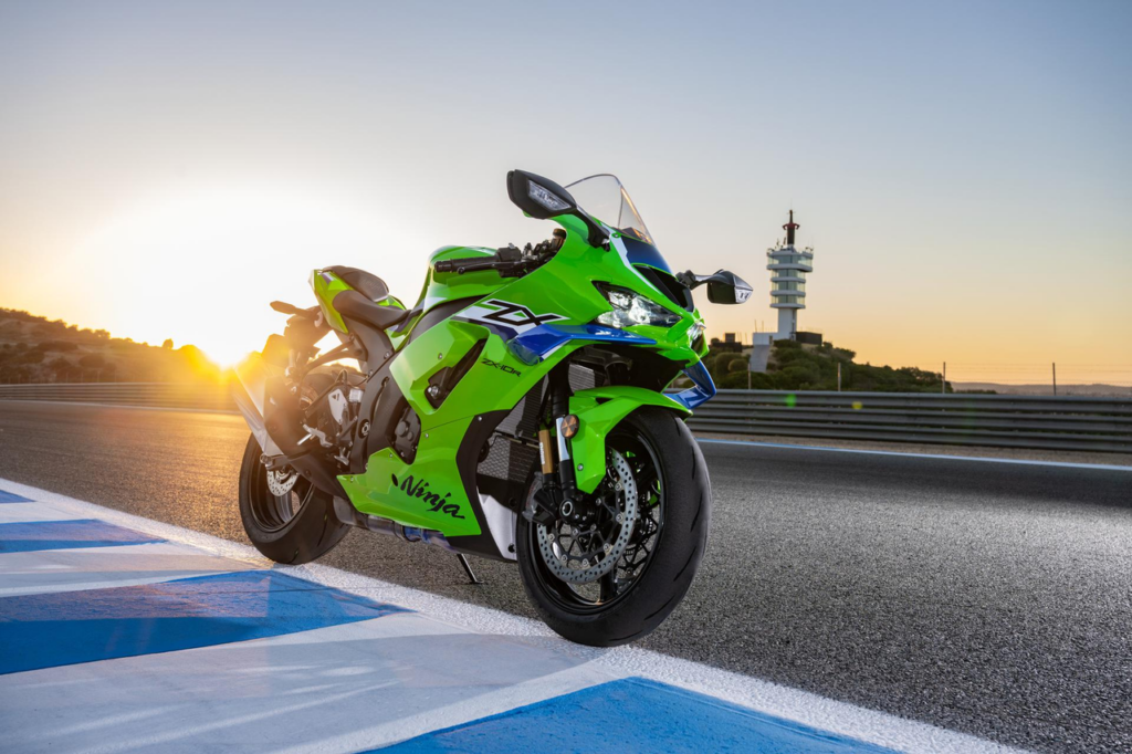 Kawasaki Ninja ZX-10R en action
