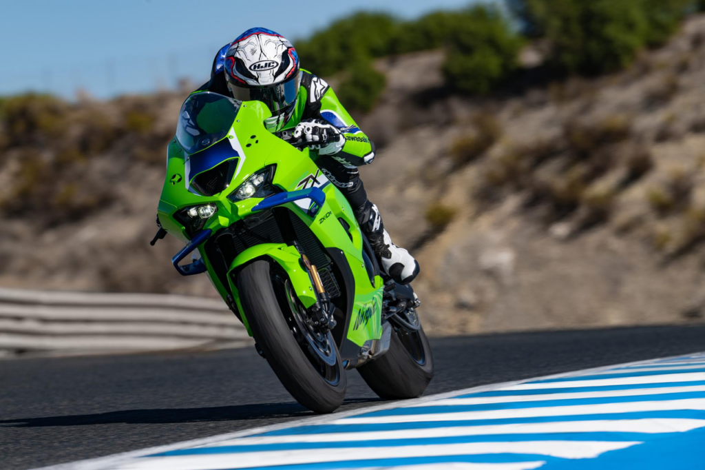 Kawasaki Ninja ZX-10R en action