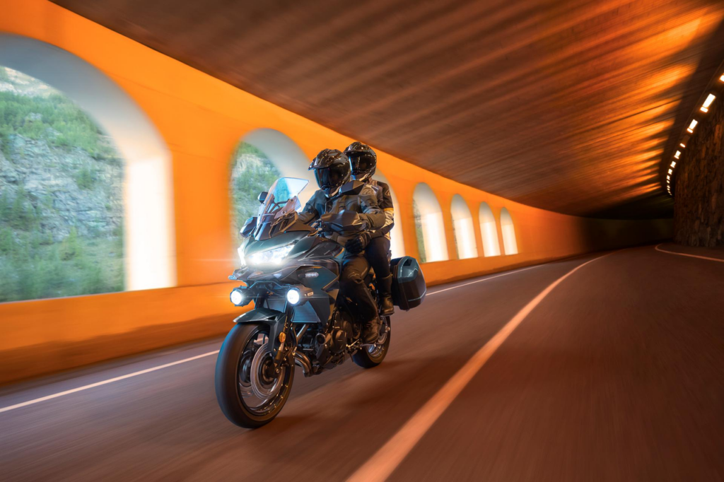 Kawasaki Versys 650 en action