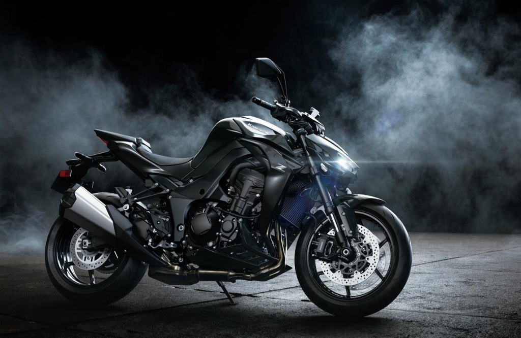 Kawasaki Z1100 en action