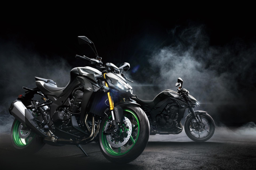 Kawasaki Z1100 en action