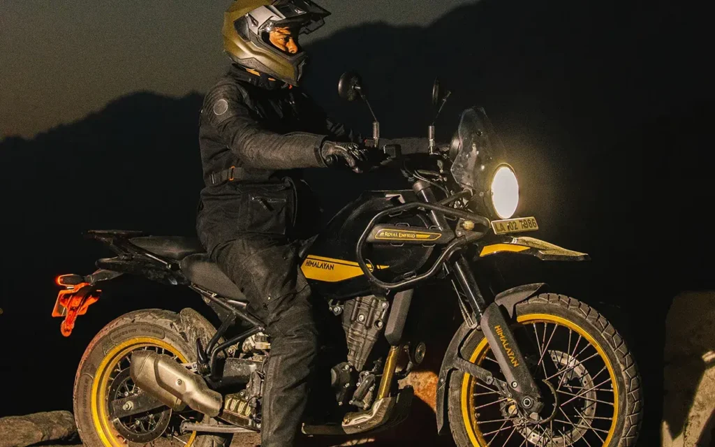 Royal Enfield Himalayan 450 en action