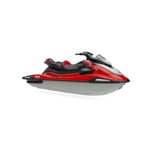 Jet-ski Yamaha VX Cruiser, trois quarts avant en studio sur fond blanc